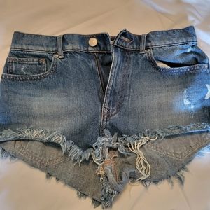 Jean shorts